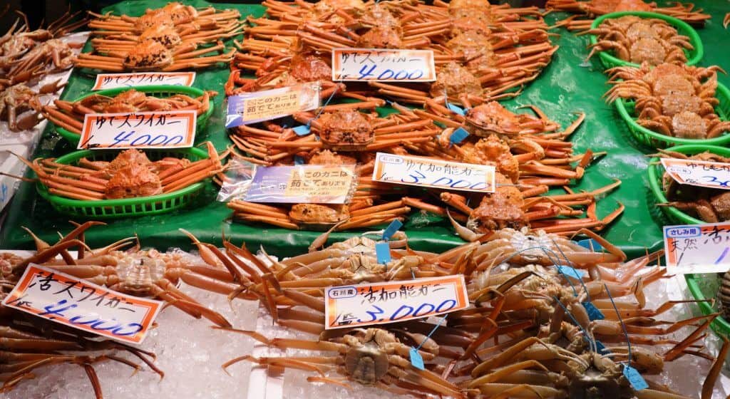 Hải sản chợ Omicho