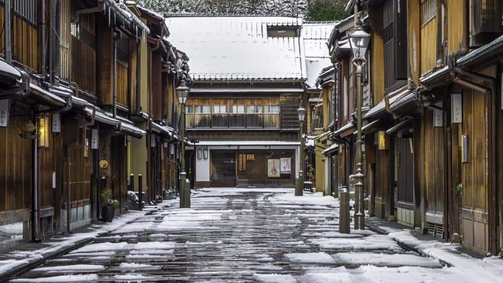 Higashi Chaya ở Kanazawa